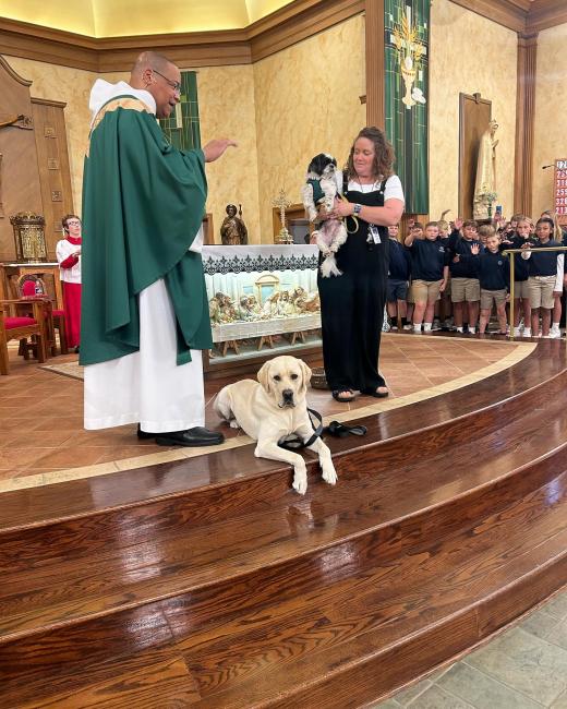 Rigby pet blessing